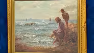 Appraisal: John McGhie Oil Painting, ca. 1915