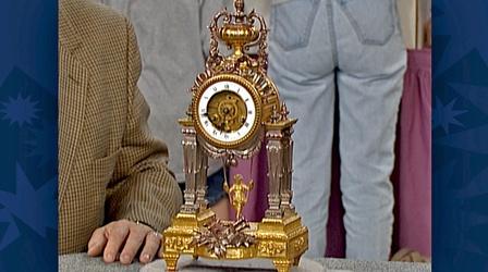 Video thumbnail: Antiques Roadshow Appraisal: French Pendulum Clock, ca. 1865