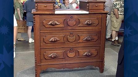 Video thumbnail: Antiques Roadshow Appraisal: Phoenix Furniture Co. Dresser