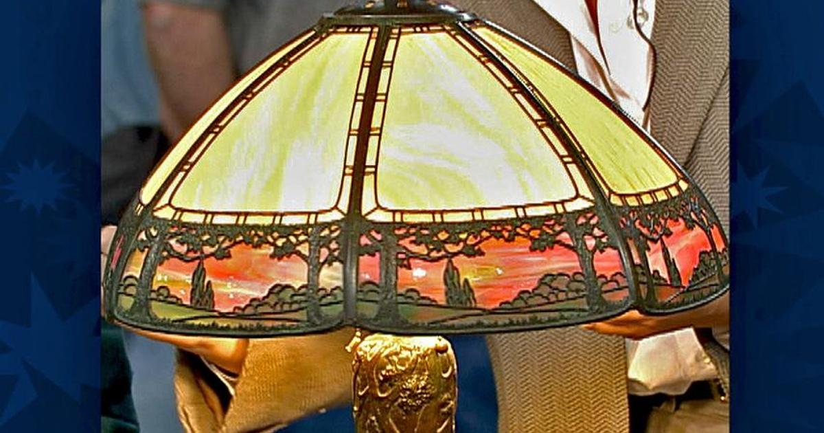 Antiques Roadshow Appraisal American Slag Glass Lamps Season 18