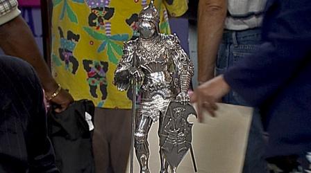Video thumbnail: Antiques Roadshow Appraisal: Sterling Silver Knight, ca. 1900