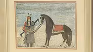Appraisal: Oglala Pictograph with Photo