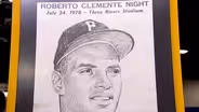 Appraisal: Signed Roberto Clemente Poster, ca. 1970