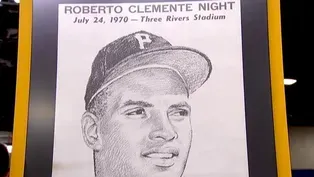 Appraisal: Signed Roberto Clemente Poster, ca. 1970