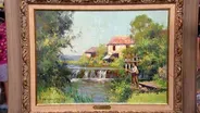 Appraisal: Edouard Cortès Painting, ca. 1950
