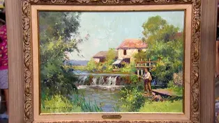 Appraisal: Edouard Cortès Painting, ca. 1950