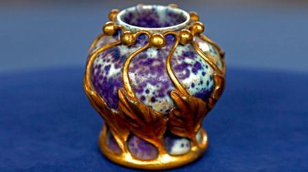 Video thumbnail: Antiques Roadshow Appraisal: Tiffany Pottery Vase, ca. 1905