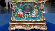 Appraisal: French Porcelain Clock, ca. 1840
