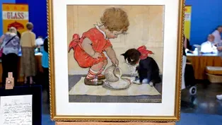Appraisal: Jessica Willcox Smith Painting with Letter