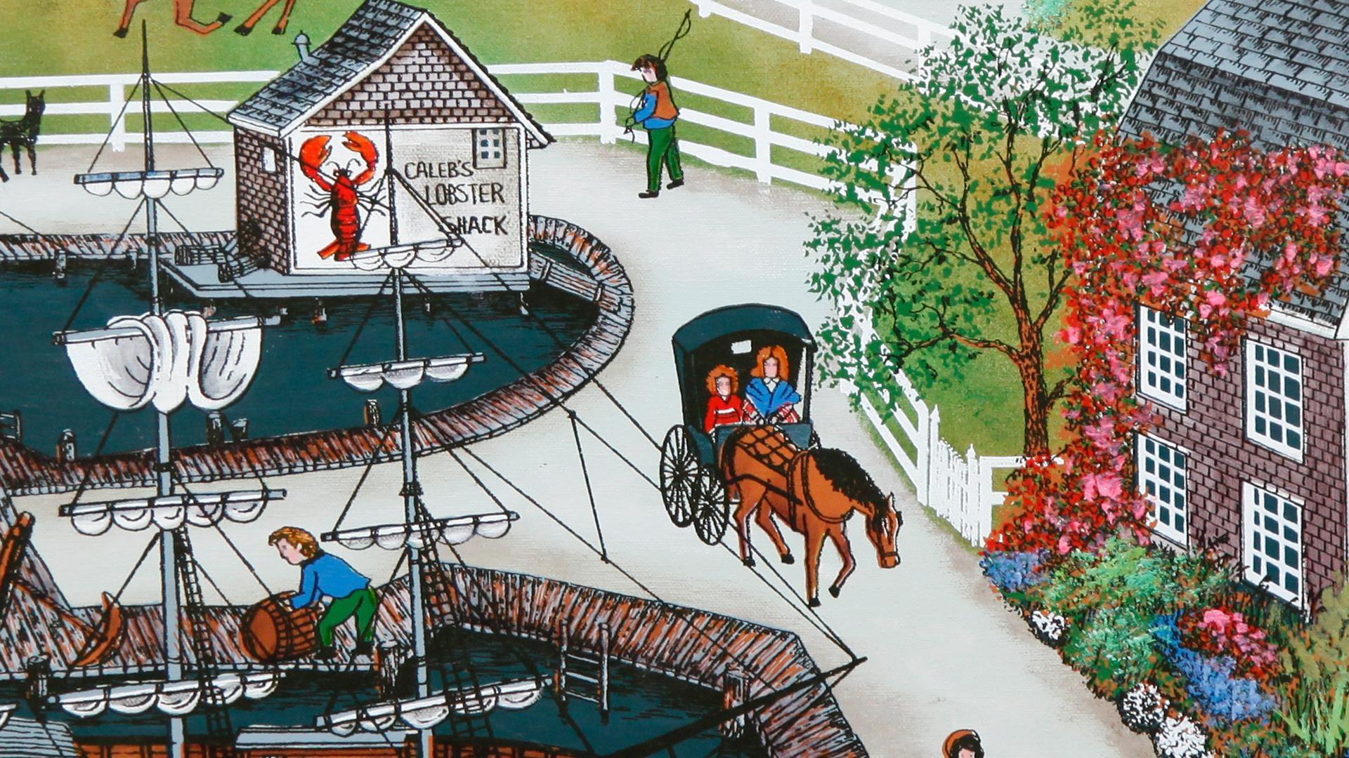 Appraisal: Higgins & Spencer Paintings