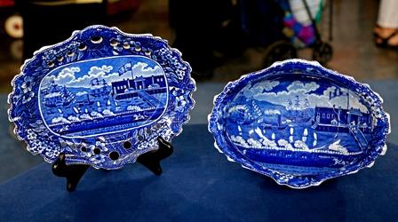 Video thumbnail: Antiques Roadshow Appraisal: Clews Fruit Bowl & Stand, ca. 1825