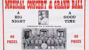Appraisal: WWI African American Band Poster & Photo, ca. 191