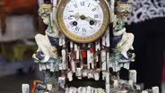 Appraisal: French Palissy Ware Mantel Clock, ca. 1880