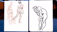 Appraisal: Joseph Delaney Drawings, ca. 1950