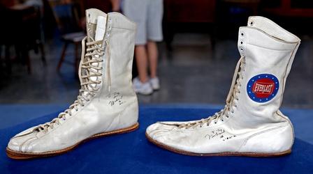 Video thumbnail: Antiques Roadshow Appraisal: Signed Muhammad Ali Training Shoes
