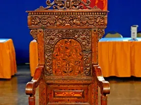 Appraisal: Jacobean-Style Great Chair, ca. 1890