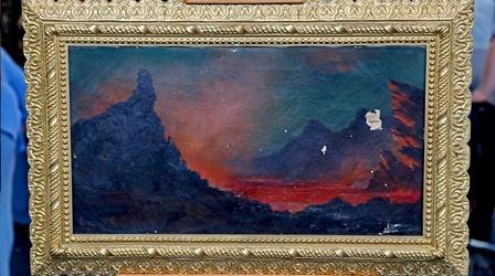Appraisal: 1888 Joseph Strong Oil Painting