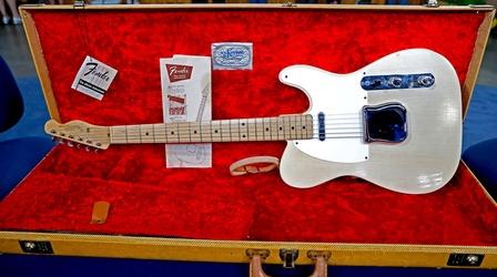 Video thumbnail: Antiques Roadshow Appraisal: 1957 Fender Telecaster Guitar with Case
