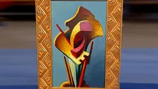 Appraisal: Thomas Hart Benton Oil on Tin, ca. 1950