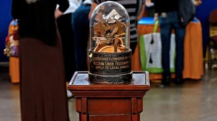 Video thumbnail: Antiques Roadshow Appraisal: Edison Stock Ticker with Stand, ca. 1910
