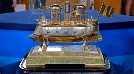 Video thumbnail: Antiques Roadshow Appraisal: French Industrial Battleship Clock, ca. 1890