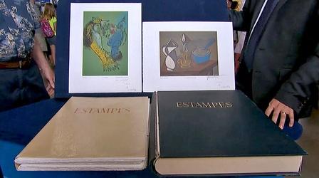 Video thumbnail: Antiques Roadshow Appraisal: 1950 Portfolio Book of Prints 