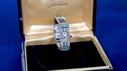 Appraisal: Diamond Art Deco Bracelet Watch