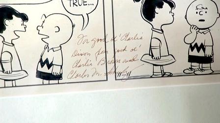 Video thumbnail: Antiques Roadshow Appraisal: 1955 C. Schulz Signed "Peanuts" Strip