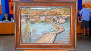 Appraisal: Jane Peterson "The Floats" Gouache, ca. 1915