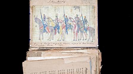 Video thumbnail: Antiques Roadshow Appraisal: Plains Indian Ledger Drawing, ca. 1878