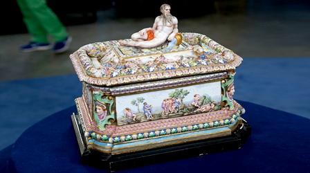 Video thumbnail: Antiques Roadshow Appraisal: Capodimonte-Style Porcelain Box, ca. 1850