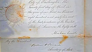 Appraisal: 1862 Lincoln Signed Document