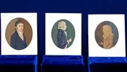 Appraisal: American Watercolor Portraits, ca. 1790