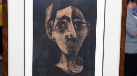 Video thumbnail: Antiques Roadshow Appraisal: Pablo Picasso Linoleum Cut, ca. 1950