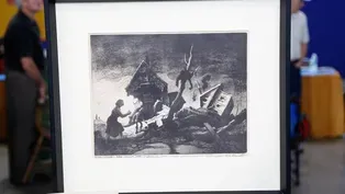 Appraisal: 1951 Thomas Hart Benton Lithograph with Letter