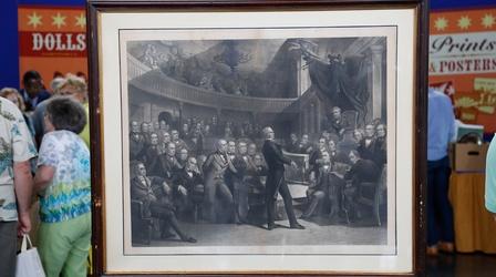 Video thumbnail: Antiques Roadshow Appraisal: Rothermel "Compromise of 1850" Print