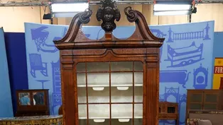 Appraisal: Georgian-Style Secretary Bookcase