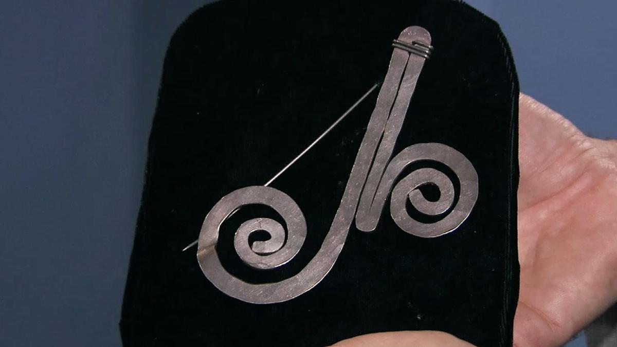 Appraisal Alexander Calder Brooch, ca. 1958 Antiques Roadshow