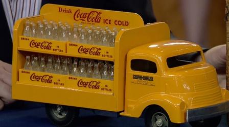 Video thumbnail: Antiques Roadshow Appraisal: Smith-Miller Coca-Cola Truck, ca. 1955