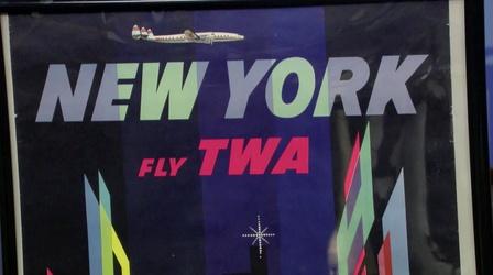 Appraisal: 1956 David Klein TWA Poster