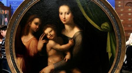 Video thumbnail: Antiques Roadshow Appraisal: Oil Painting Attributed to Franciabigio