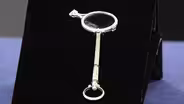 Appraisal: Diamond & Ruby Lorgnette, ca. 1910