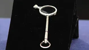 Appraisal: Diamond & Ruby Lorgnette, ca. 1910