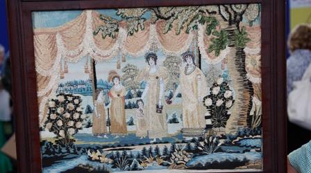 Video thumbnail: Antiques Roadshow Appraisal: Maria Koogle Schoolgirl Needlework, ca. 1817