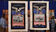 Appraisal: Patriotic Wall Hangings, ca. 1907
