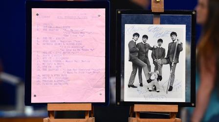 Video thumbnail: Antiques Roadshow Appraisal: The Beatles Show Run & Signed Photo