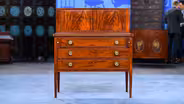 Appraisal: Inlaid Ladies Writing Desk, ca. 1805