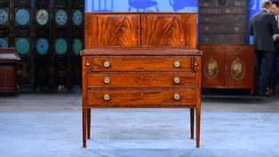 Appraisal: Inlaid Ladies Writing Desk, ca. 1805
