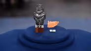 Appraisal: Mezcala Figure & Mayan Pendant
