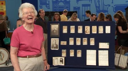 Video thumbnail: Antiques Roadshow Owner Interview: 1871-1872 Boston Red Stockings Archive